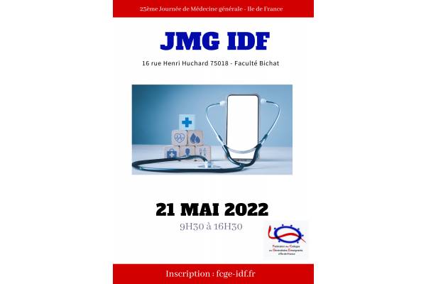 Journée de la médecine générale le 21 mai 2022 de 9h30 à 16h30