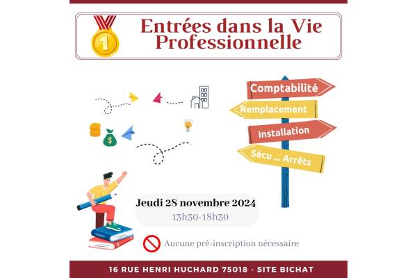 Séminaire Entrée dans la Vie Profesionnelle 28 novembre 2024