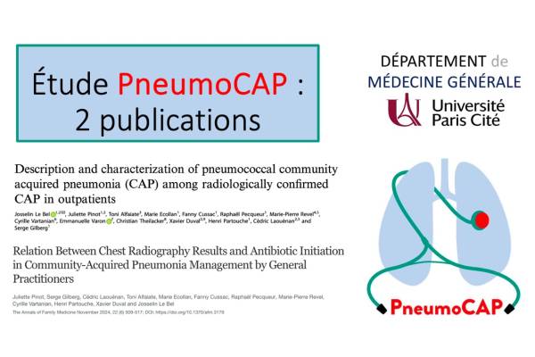 Pneumocap : 2 publications