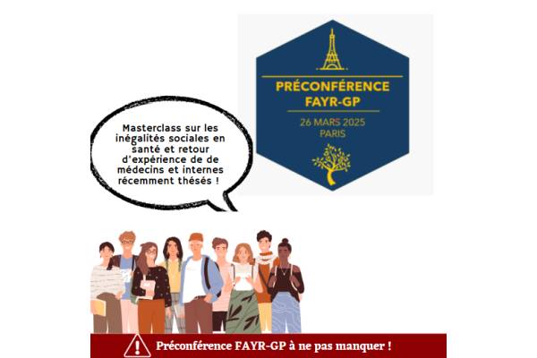 Invitation à la préconférence du CMGF par FAYR-GP – 26 mars à Paris