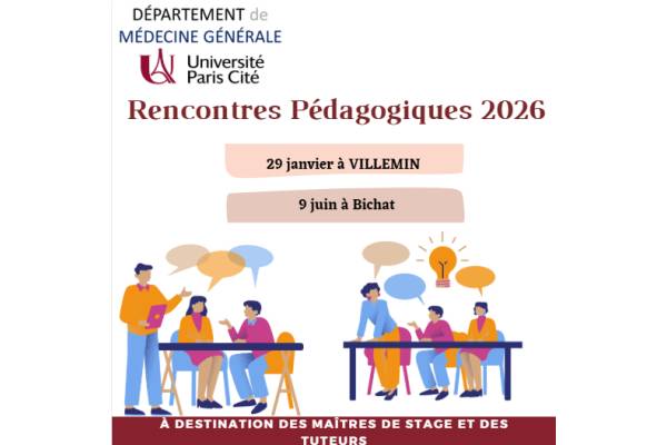 Rencontres pédagogiques jeudi 29 janvier 2026